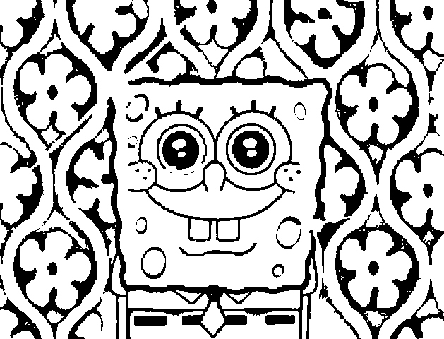 Cartoon Coloring Pages (56 of 73) Spongebob Coloring Pages