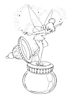 Free Tinkerbell Coloring Pages