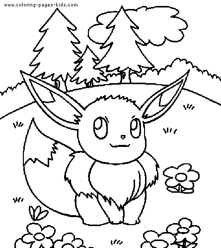 Printable Coloring Pages on Free Coloring Pages  Pokemon Coloring Pages  Anime Pokemon Printables