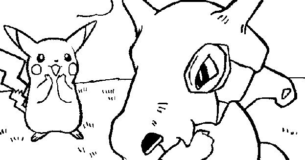 Anime Pokemon Coloring Pages Printable