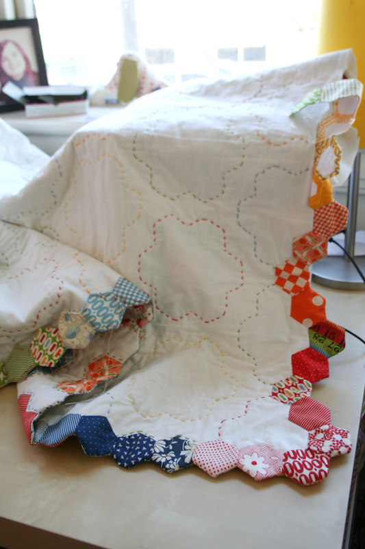 Hexagon+quilts+pictures