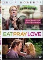 Eat Pray Love, movie, Julia Roberts, dvd, box, art