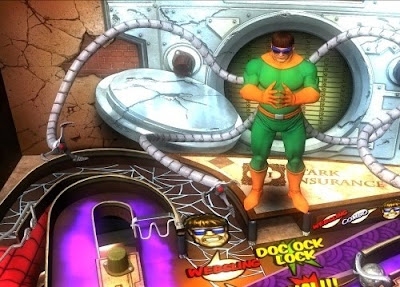 Marvel Pinball, game, screen, xbox