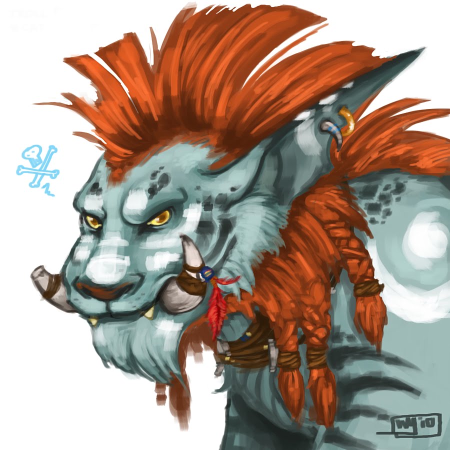 Troll Druid Art