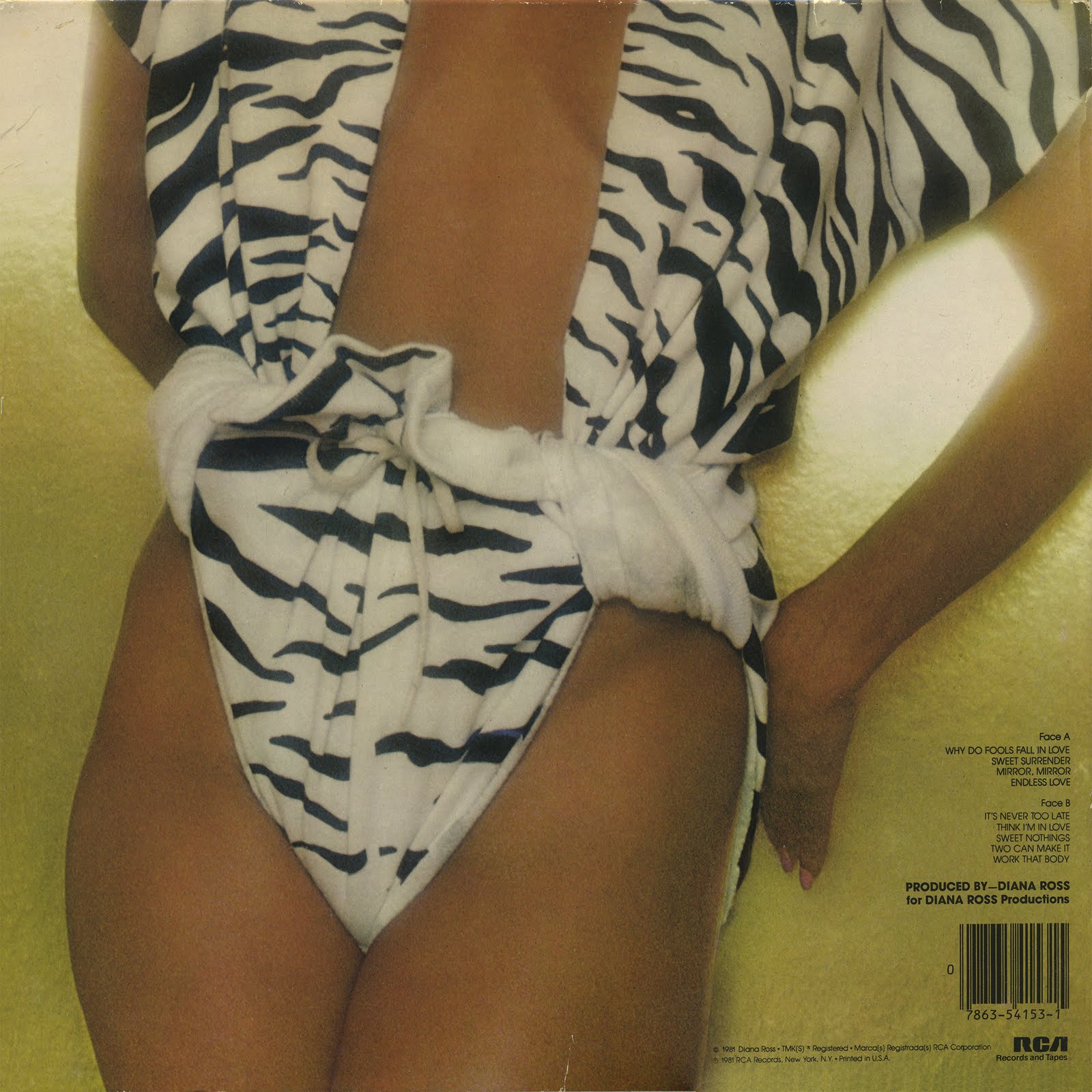 I Got Your Back!: Diana Ross - Why Do Fools Fall In Love 1981