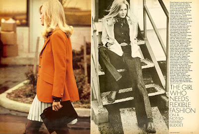 Miss Dandy: Early 1970s Diane Sawyer Fashion Story