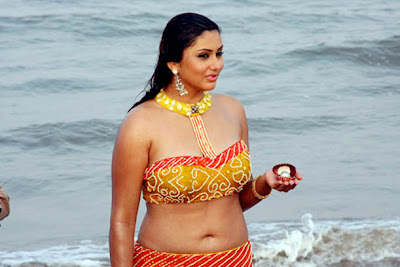 Namitha In BIkini - Beach