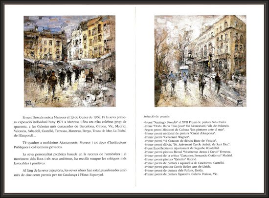 VIC-EXPOSICIONES PINTURA-ERNEST DESCALS-GALERIA PERICAS VIC-EXPOSICIONES PINTURA-ERNEST DESCALS-GALERIA PERICAS