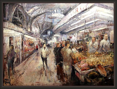 VALENCIA-MERCADO CENTRAL-MERCAT CENTRAL-PINTURAS-ERNEST DESCALS