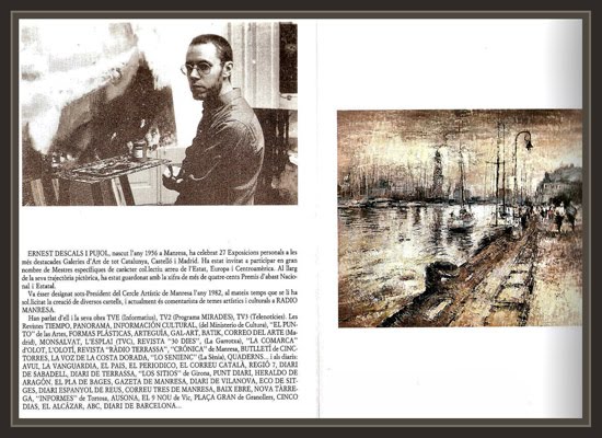 EL CLAUSTRE-GIRONA-GERONA-CATALOGO-CATALOGOS-EXPOSICIONES-PINTOR-PINTURA-ERNEST DESCALS EL CLAUSTRE-GIRONA-GERONA-CATALOGO-CATALOGOS-EXPOSICIONES-PINTOR-PINTURA-ERNEST DESCALS