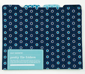 Kappa Kappa Gamma Decor Navy File Folder