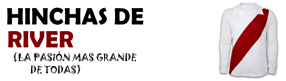 HINCHAS DE RIVER