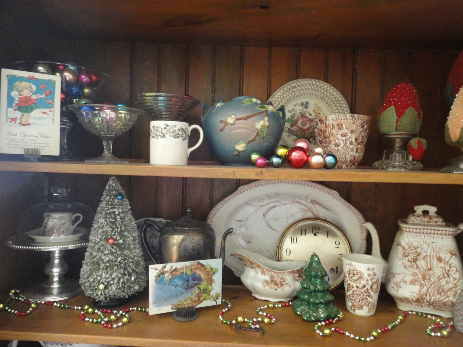 junkinjulie Vintage Christmas in my Living Room