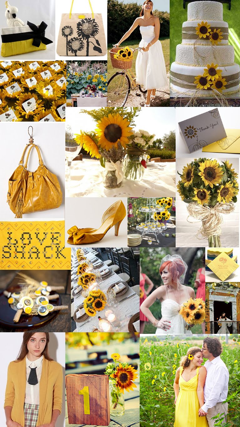 Fall Sunflower Wedding