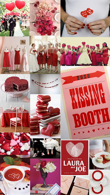 Inspirations About Red Themed Weddings