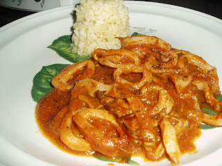 Calamares En Salsa De Tomate