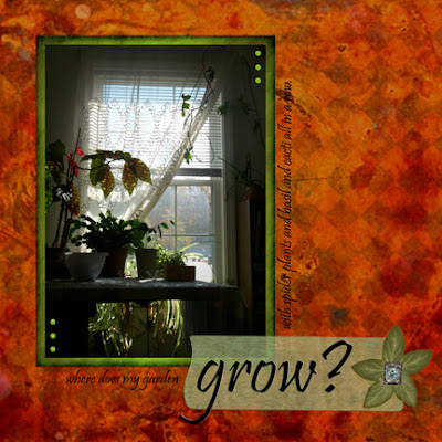 Scrapbook Layout by Sue Kristoff for Everyday Digital Scrapbooking