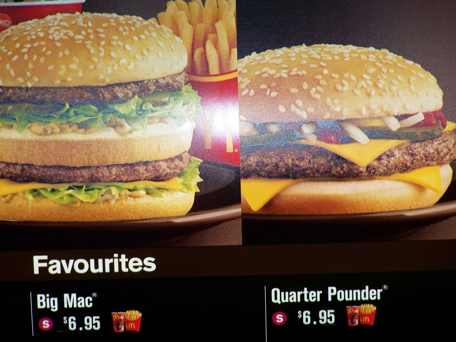 OZ and USA A trip to Macca's