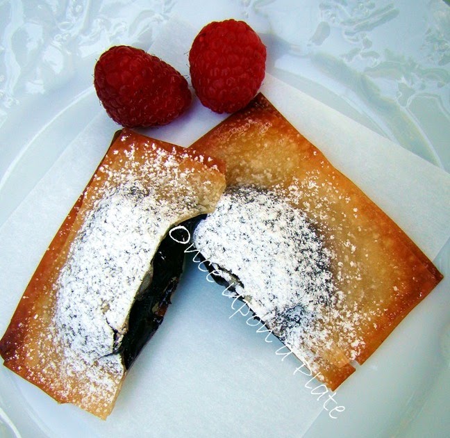 Once Upon a Plate The Recipes Dark Chocolate and Apple Packets