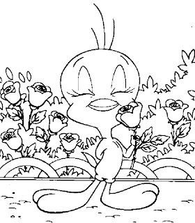 tweety para colorear tweety para colorear
