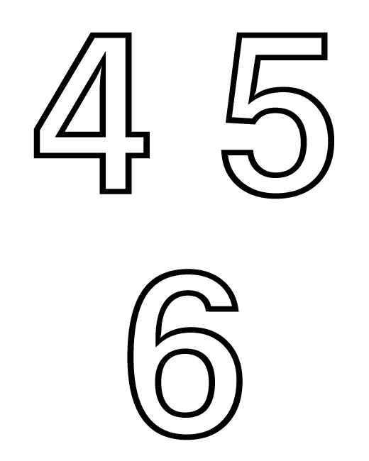 dibujilandia: pintar y colorear numeros