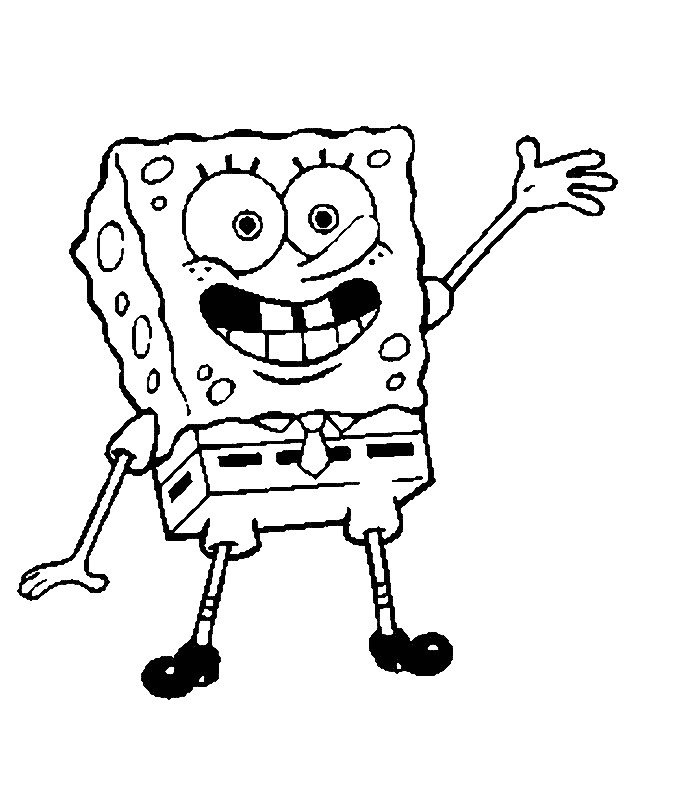 Dibujos faciles de hacer de bob esponja Imagui