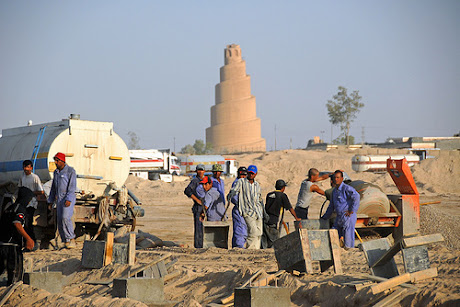 Samarra Minrate built in 852 AD