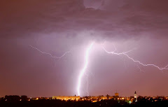 Orage sur Rouen