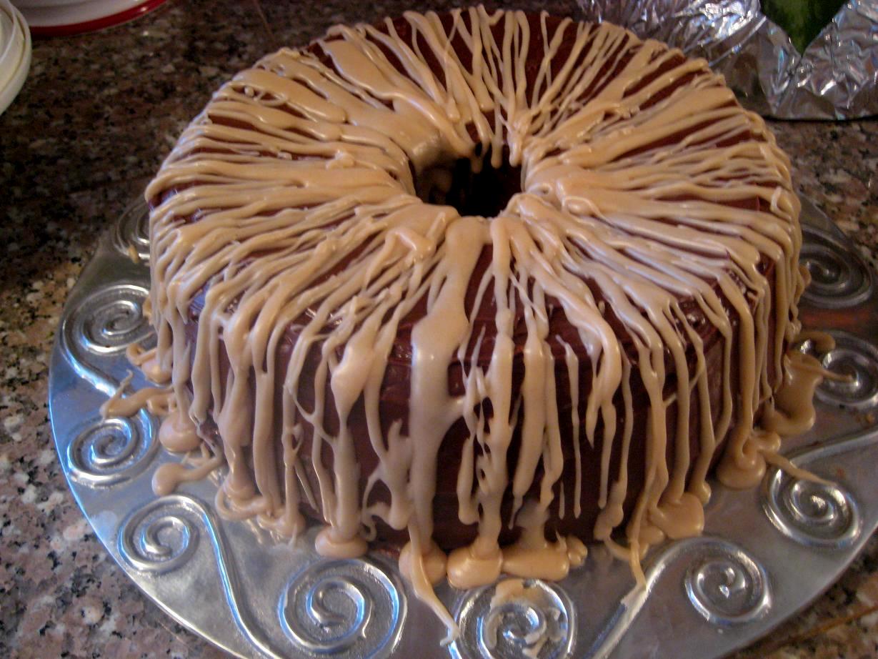 McConkie Menu "Too Much" Peanut Butter Chocolate Cake with Peanut