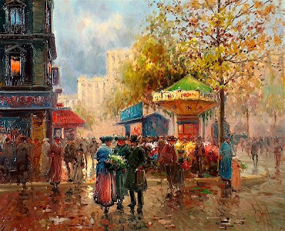 Oil Painting by Spanish artist Emilio Payes