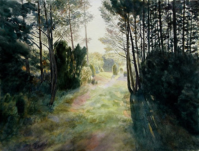 Landscape Painting by Swedish artist Lars Ostling