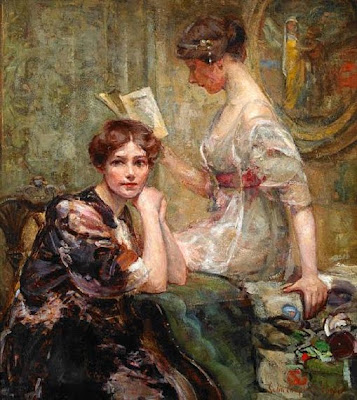 Oil Painting by American Impressionist Painter Colin C. Cooper