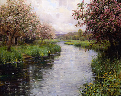 Landscape Painting by American Artist Louis Aston Knight