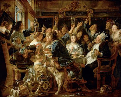 Baroque Painting by Flemish Artist Jacob Jordaens