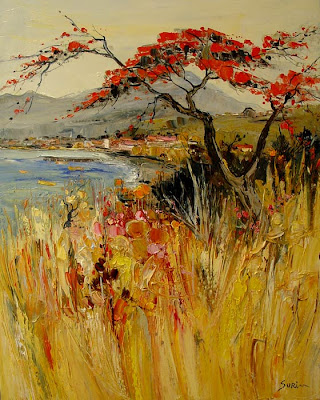 Landscape painting by French Artist Jean Paul Surin