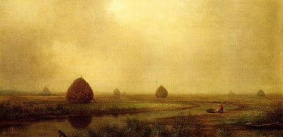 Landscape Painting by American painting Martin Johnson Heade