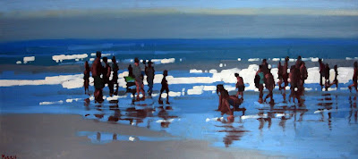 Seascape painting by British Artist John Morris