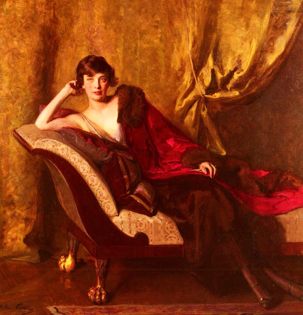canvas painting,art nouveau,oil painting,portrait painting,austrian artists,painting of women,John Quincy Adams