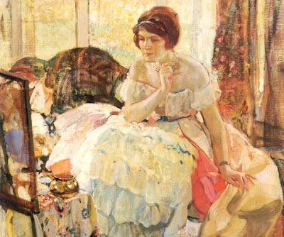 Oil Painting by American Impressionist Artist Richard Emil Miller