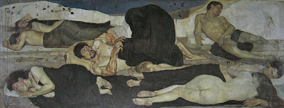 Painting by Ferdinand Hodler Swiss Art Nouveau Artist