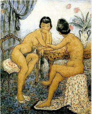 Nude Painting by Chinese Modern Artist Pan Yuliang