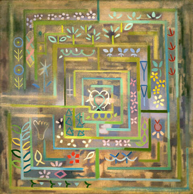 Loren MacIver. Garden Maze 1939