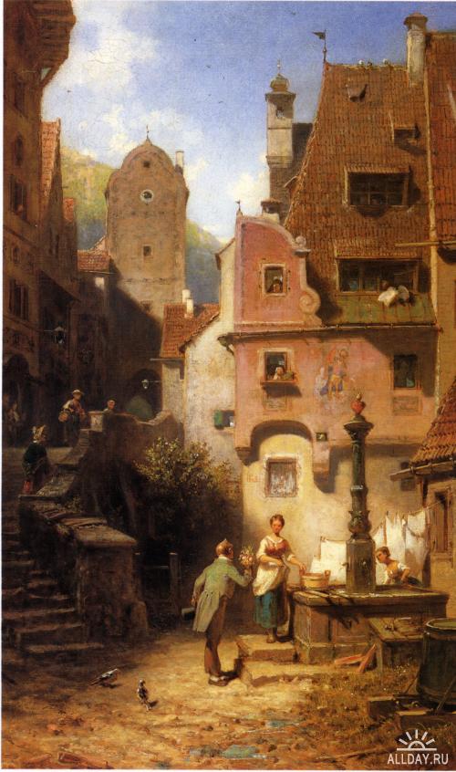 Carl Spitzweg German painter,19th century Genre Painting,German artists,Romanticism