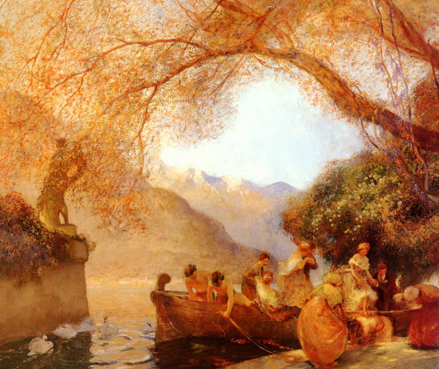 Painting by Gaston de LaTouche French Artist