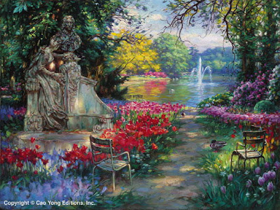 Painting by American Artist Cao Yong