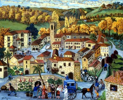 Gilles Brasseur. French Naive Artist