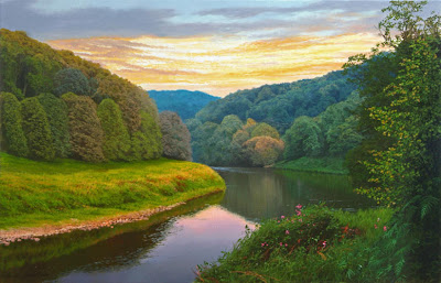 Michael James Smith British Landscape Artist Blog Of An Art Admirer