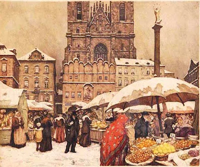 T.F.Simon. Winter Painting