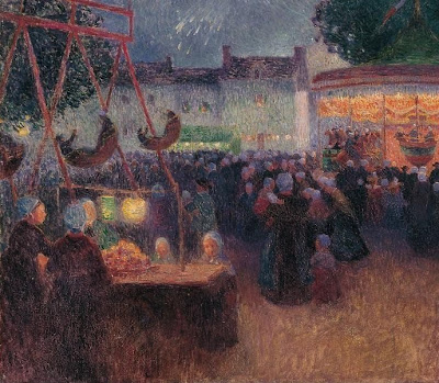 Painting by French Impressionist Artist Ferdinand du Puigaudeau