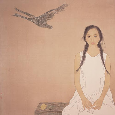 Women in Paintings by Hao Shiming Chinese Artist